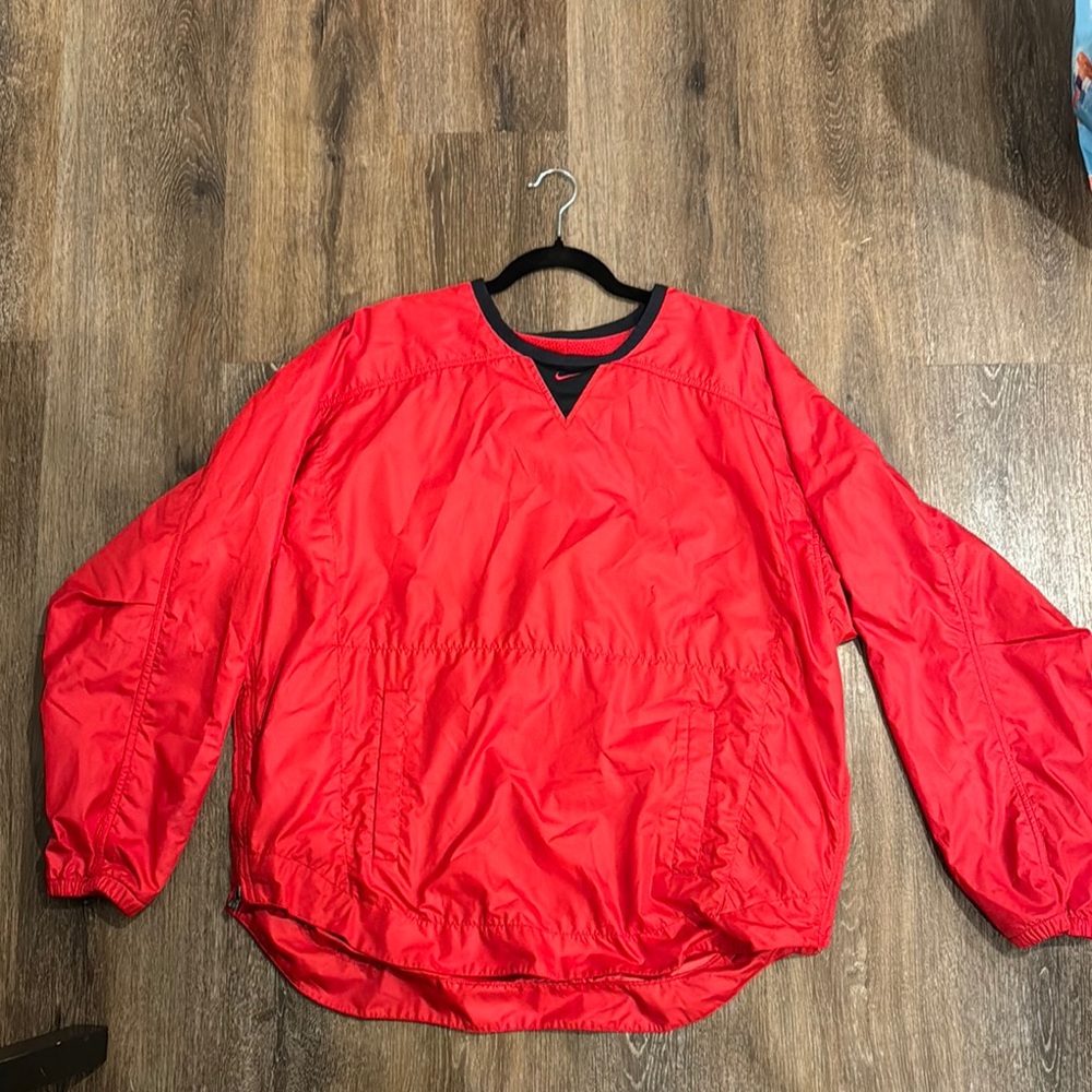 Nike Vibrant Red Windbreaker